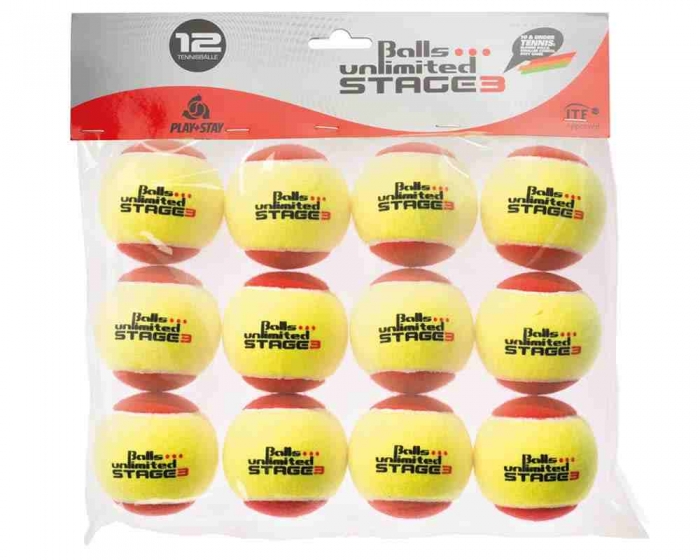Tennisball unlimited Stage 3<br> VE 12 Stück