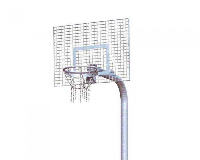 Basketballanlage Court Royal<br> Heavy Duty mit Gitterrost-Zielbrett