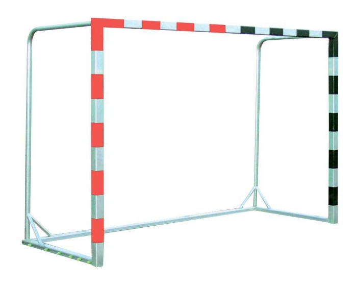 Handballtor Court Royal vollverschweit<br> schwarze KU-Felder