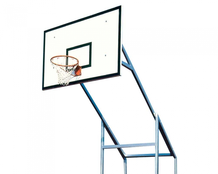 Doppelmast Basketballanlage fahrbar