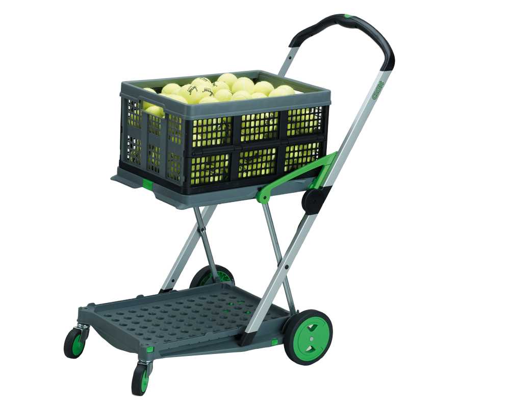 Tennis Ballwagen Clax fahrbar