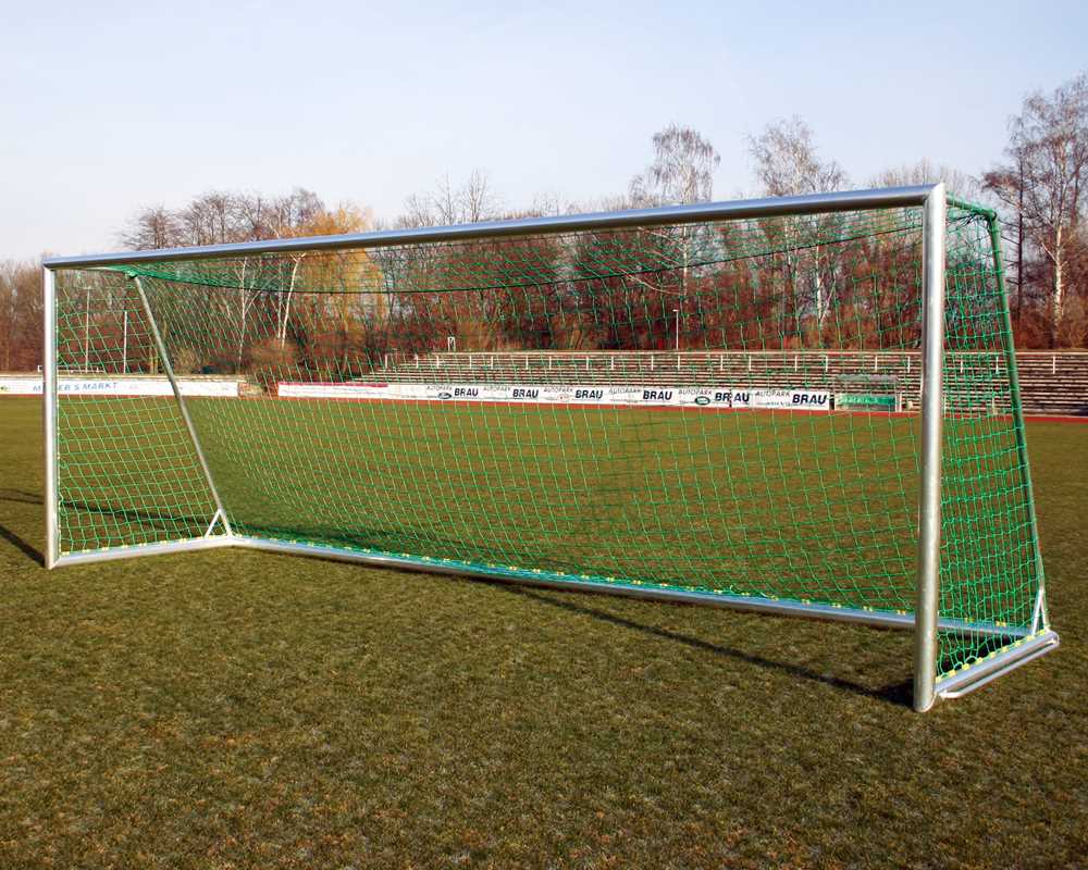 Fußballtor transportabel Court Royal vollverschweißt in 4 Teilen