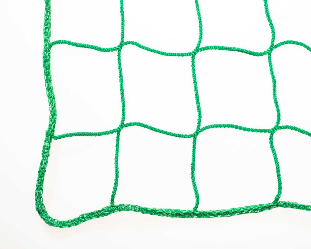 Ballfangnetz + Schutznetz Maschenweite 100mm Netzstärke 4mm
