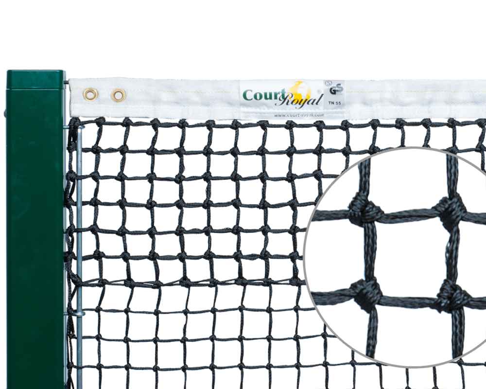 Tennisnetz Court Royal TN55 schwarz