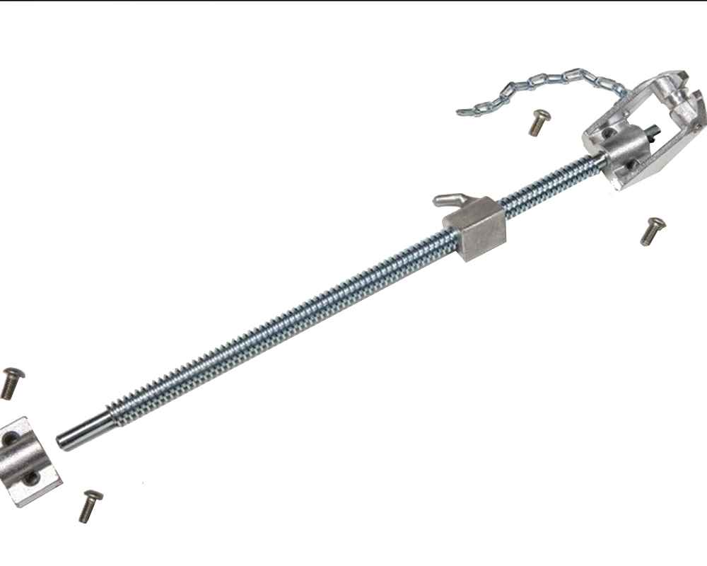 Spannmechanik für Tennisnetzpfosten