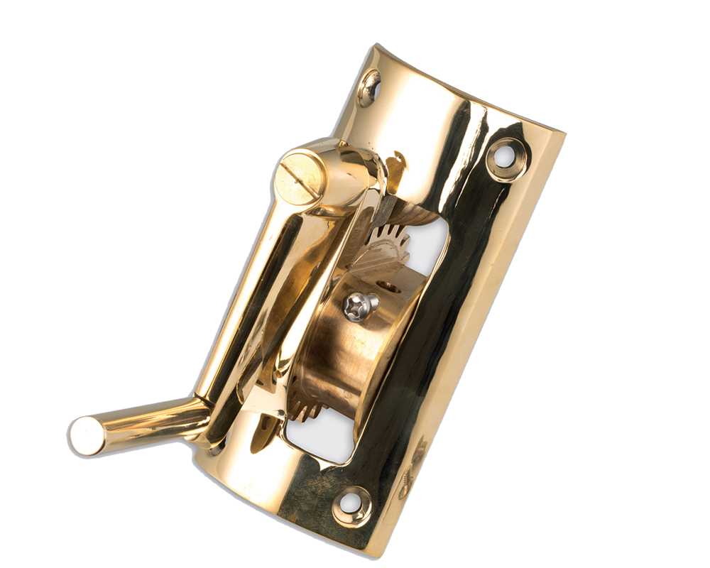 Messing Spannmechanik für 76 mm Tennisnetzpfosten