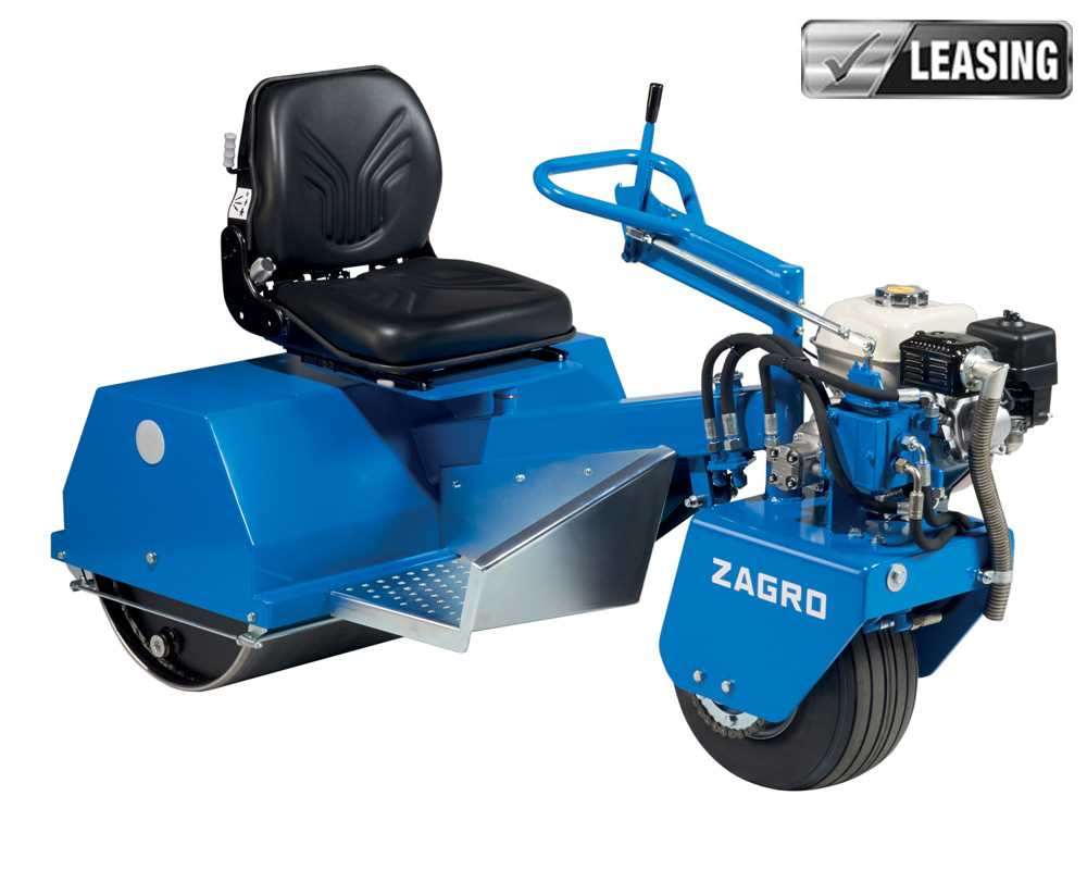 Motorwalze Futura Tennisplatz Aufsitzwalze