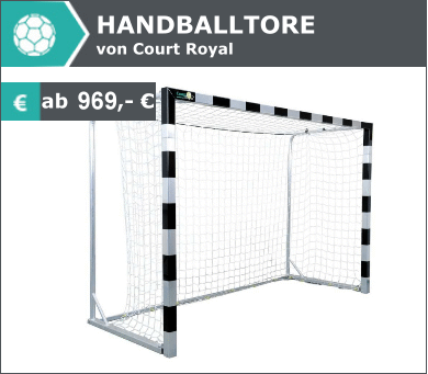Handballtore von Court Royal ab 495,- Euro